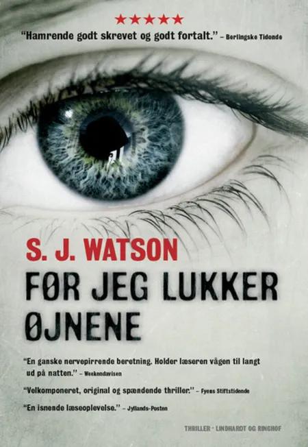 Før jeg lukker øjnene af S. J. Watson