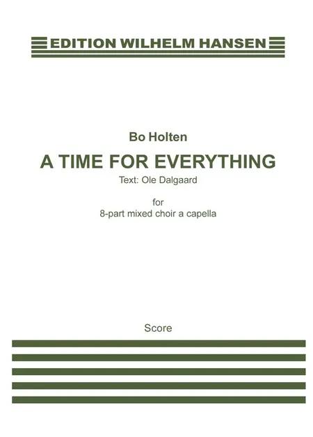 A time for everything af Bo Holten