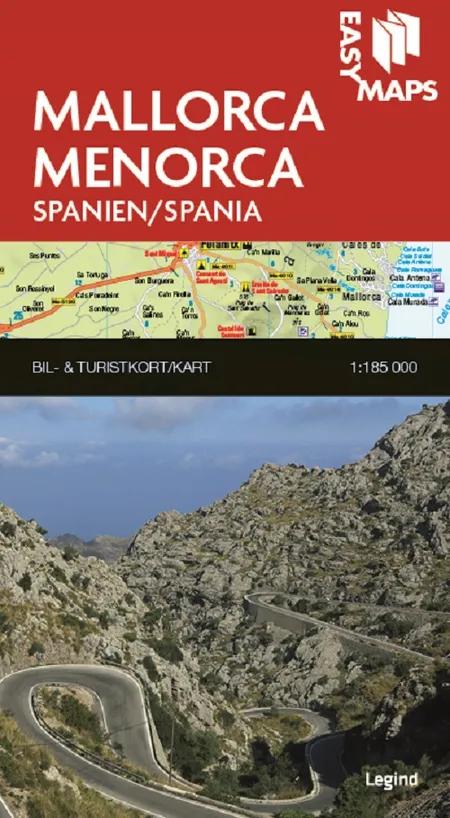 Easy Maps, Mallorca, Menorca - Spanien/Spania af Legind A/S