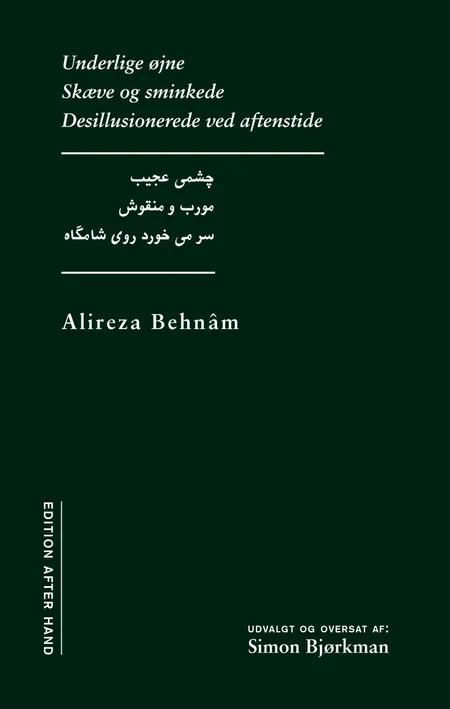Underlige øjne, skæve og sminkede, desillusionerede ved aftenstide af Alireza Behnâm
