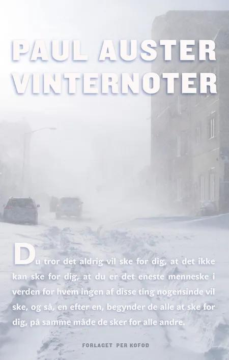 Vinternoter af Paul Auster