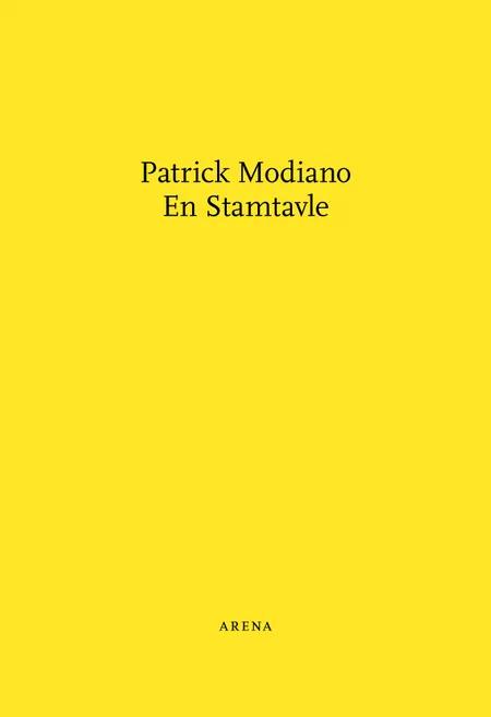 En stamtavle af Patrick Modiano