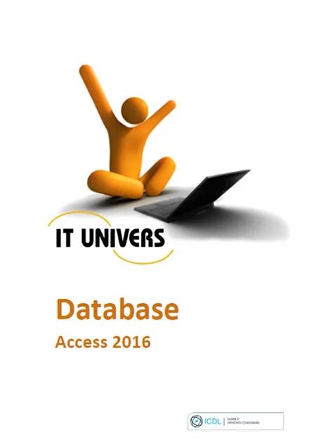 ICDL - database, Access 2016 af Charlotte Cederstrøm