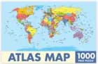 World Map Jigsaw Puzzle - Verdenskort puslespil (1000 brikker)