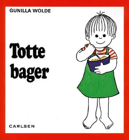 Totte bader af Gunilla Wolde