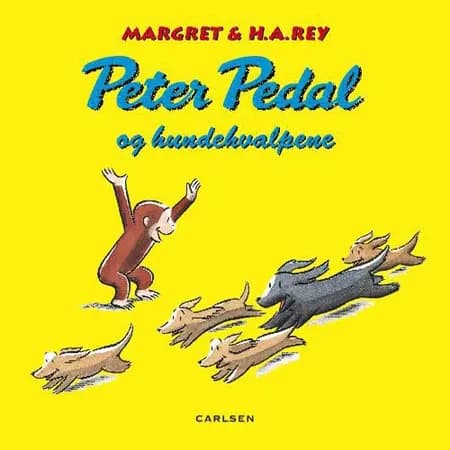 Peter Pedal og hundehvalpene af Margret Rey