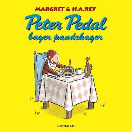 Peter Pedal bager pandekager af Margret Rey