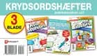 Krydsords samleposer med 3 blade. Sværhedsgrad LET *** af Keesing/Tankesport