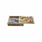 Plupp 4 træpuslespil i trææske af Hjelm Förlag