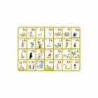 Dækkeserviet ABC sa lilla T af Hjelm Förlag