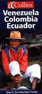 Venezuela, Colombia & Ecuador Travel Map
