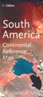 South America, Collins continental reference map