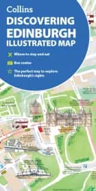 Discovering Edinburgh Illustrated Map - Collins