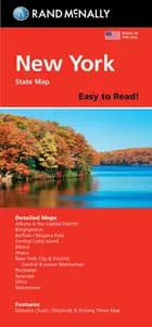 New York State Map: Rand McNally Easy to Read