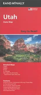 Utah State Map, Rand McNally - Rand McNally