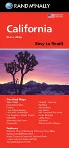 Rand McNally Easy to Read State Map California - Rand McNally