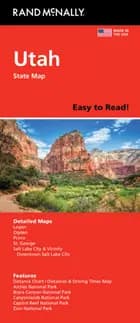 Utah State Map, Rand McNally