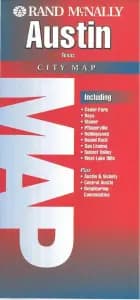 Austin City Map af Rand McNally