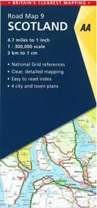 AA Road Map Britain 9: Scotland