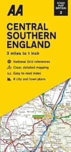 AA Road Map Britain 2: Central Southern England