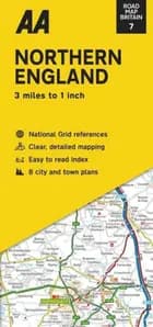 AA Road Map Britain 7: Northern England