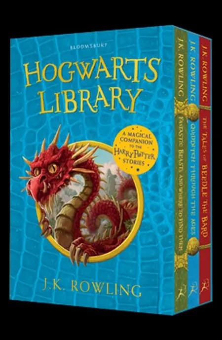 The Hogwarts Library Box Set af J.K. Rowling