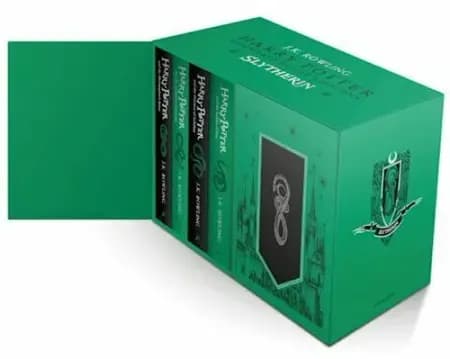 Harry Potter Slytherin House Editions Hardback Box Set af J.K. Rowling