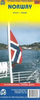 Norway, International Travel Reference Map