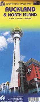 Auckland & North Island, International Travel Maps