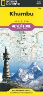 Khumbu Nepal Adventure Map 