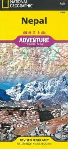 Nepal Adventure Travel Map