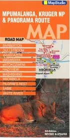 Mpumalanga, Kruger National Park & Panorama Route Road Map