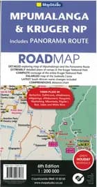Mpumalanga, Kruger National Park & Panorama Route Road Map