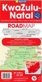 KwaZulu-Natal Road Map: Including Pietermaritzburg, Midlands & Drakensberg