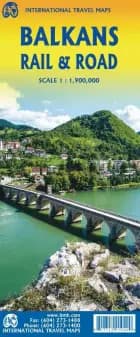 Balkans Rail and Road Map