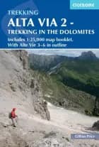 Alta Via 2 - Trekking in the Dolomites: Includes 1:25,000 map booklet. With Alta Vie 3-6 in outline af Cicerone