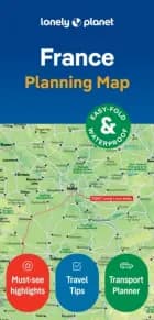 Lonely Planet France Planning Map - Lonely Planet