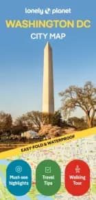 Lonely Planet Washington Dc City Map - Lonely Planet