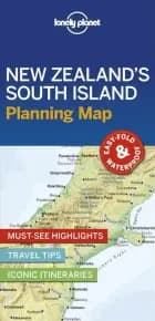 Lonely Planet Planning Map: New Zealand's South Island