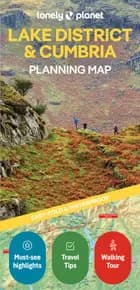 Lonely Planet Planning Map: Lake District & Cumbria, Lonely Planet