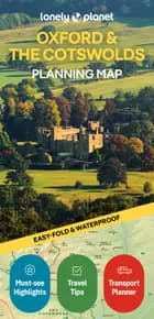 Lonely Planet Planning Map: Oxford & the Cotswolds, Lonely Planet