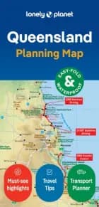 Lonely Planet Queensland Planning Map - Lonely Planet