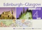 Edinburgh Glasgow Popout Map