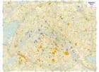 Paris Wall Map