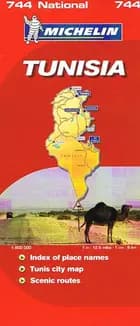 Michelin Africa blad 744: Tunesia