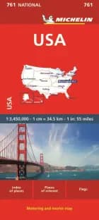 USA - Michelin National Map 761