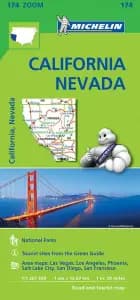 USA: California - Nevada af Michelin