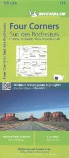 Michelin USA Zoom 175: Four Corners: Southern Rockies : Arizona, Colorado, New Mexico, Utah