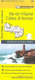 France blad 309: Cotes d'Armor, Ille-et-Vilaine