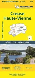France blad 325: Creuse, Haute Vienne